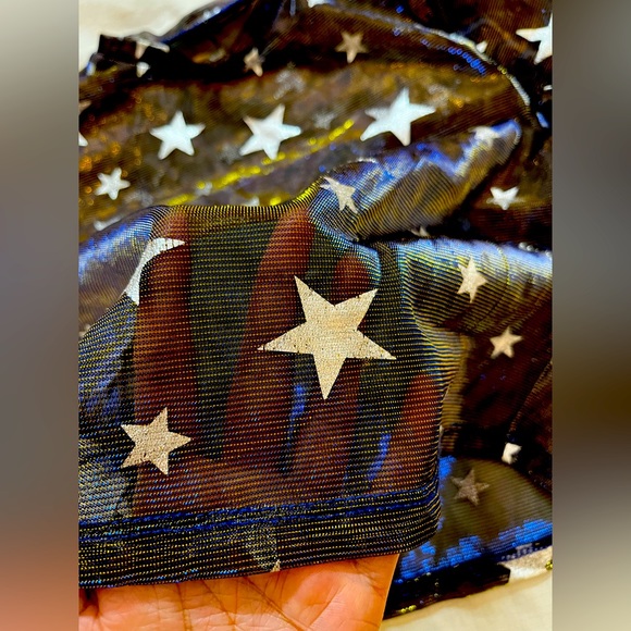 Shein Sheer Mesh Crop Top - Picture 2 of 4